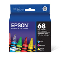 Epson T068 Ink Cartridge - Standard Capacity - Colour Combo-Maximize your page yield while you save
