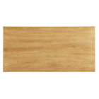 Modway Rivian Rectangular 70" Wood Dining Table - Oak-7