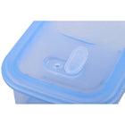 Minimal Silicone Bento Lunch Box - Blue - 900ml - Set of 2-FDA (US) and LFGB (EU) certified