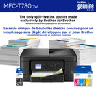 Brother INKvestment Tank MFC-T780DW Wireless Inkjet All-in-One Printer - Colour - Duplex Printing - Up to 3 Years of In-Box Ink-Manage your printer remotely with Brother Mobile Connect