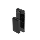 Evry 5000 mAh Power Bank with MagSafe - Black-Overheat protection
