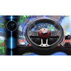 Flashfire 4-in-1 Force Racing Wheel Set for PC and Console-Spring loaded pedals provide an acceleration resistance system for a more authentic driving experience, 4 LED indicators to display current gameplay situation