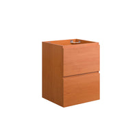 Modway Scenic 18" Wall-Mount Bathroom Vanity Cabinet - Cherry/Walnut-Wall-Mount Bathroom Vanity Cabinet