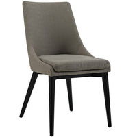 Modway Viscount Fabric Dining Chair - Granite-Modern Dining Side Chair