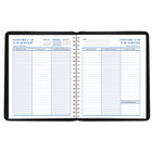 Staples 2027 Weekly/Monthly Planner - 8-3/4" H x 6-7/8" W - Black - Bilingual-Page size: 8-3/4" H x 6-7/8" W