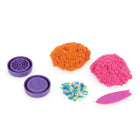 Kinetic Sand Flowfetti-Glitter mix-ins: kinetic sand flowfetti adds a sparkling twist to the original play sand with 1 of 4 surprise themed sparkly mix-ins: candy, beach, galaxy, and ocean for dazzling sensory play!