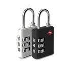 Travelon TSA Accepted Luggage Locks - Classic Combo - Set of 2-Set your own combination, and change it. With a simple twist and push of the shackle, and set your combination in seconds. Change your combination as many times as you want. Use it for more than suitcases. Use it for backpacks, gym and student lockers too