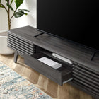Modway Render 70" TV Stand - Charcoal-Durable Particleboard Construction