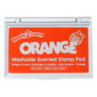 Ready 2 Learn Washable Stamp Pad - Orange Scented - Orange - 6 Pack-Amusing for kids and adults: Hey teachers and parents! Children love to receive sweet-smelling stamps as rewards after homework, tests or chores. Give them a scented stamp right on the hand, too!
