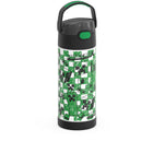 Thermos FUNtainer Vacuum Insulated Stainless Steel Water Bottle - 410mL - Minecraft-Stainless steel construction