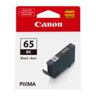 Canon CLI-65 Genuine Ink Cartridge - Standard Yield - Black-For use with Canon PIXMA PRO-200 and PRO-200S Professional Photographic Inkjet Printer