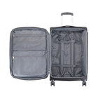 Samsonite ZoomR 360 Spinner Medium Luggage - 27.5" - Grey-Dual Spinner wheels make it easy to navigate narrow airplane aisles as well as over a variety of surfaces