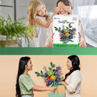 Contixo Tulip Bouquet Floral Collection Building Block Set-7