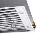 KUCHT KRH360-GL 36" 900 CFM Under‑Cabinet Range Hood with Digital Controls - Stainless Steel/Gold-5-minute delay-off feature keeps hood running after cooking to ensure smoke and odours have cleared the environment