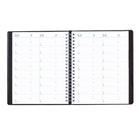 Blueline 2027 Daily Planner - 11" x 8-1/2" - Black - Bilingual-Things to do section on the right