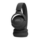 JBL Tune 520BT On-Ear Headphones - Black-The lightweight materials and soft ear cushions with a padded headband make the headphones comfortable to wear for extended periods.