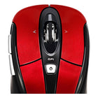Adesso iMouse S60R Wireless Mouse - Red - Ergonomic-Stylish red finish for office or personal use