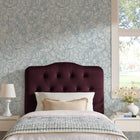 Modway Annabel Stain-Resistant Performance Velvet Twin Headboard - Mulberry-Wood Blend Frame