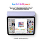 Apple iPad mini 8.3" Liquid Retina Display - Wi-Fi - A17 Pro Chip - 128 GB - iPadOS 18 - Blue-Apple Pencil Pro transforms iPad mini into an immersive drawing canvas and the world’s best note-taking device. Apple Pencil (USB-C) is also compatible with iPad mini (sold separately)