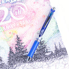 Pentel EnerGel Retractable Gel Roller - 0.7mm- Blue Pen & Refill Set-0.7mm