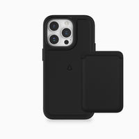 LBT Switch Mag Wallet For iPhone 15 Pro - Black-Easily access your cards with convenience
