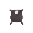 Manhattan Comfort Conrad 20.47" Mid-Century Modern Woven Tweed Upholstered Dining Chair - Black - Set of 4-10