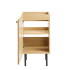Modway Chaucer 18" Bathroom Vanity Cabinet - Oak-Assembly Required