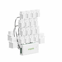Emporia Vue 3 Smart 3-Phase Home Energy Monitor with 16 50A Circuit Level Sensors-Ready for three phase electrical systems and includes an extra 200A sensor for light commercial three phase four wire installations up to 415Y 240VAC and less than 600A, designed for systems with neutral and not compatible with three phase three wire delta systems with no neutral so no additional sensor purchase is required