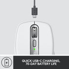 Logitech MX Anywhere 3 Compact Performance Wireless Mouse - Pale Gray-Connect up to three devices and switch between them at the tap of a button. MX Anywhere 3 works with Windows, macOS, iPadOS, ChromeOS, & Linux