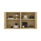 Manhattan Comfort Rivington 60" Modern 4-Door Sideboard - Natural Oak-10