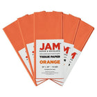 JAM Paper Tissue Paper - Orange - 50 Sheets-Elegant wrapping accessory for gifts, gift baskets, decorating, and more!