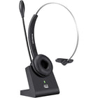 Adesso Xtream P300 Single-Sided Bluetooth Headset with Charging Cradle - Black-Single-sided Bluetooth headset with wireless convenience