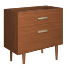 Modway Cassia 36" Teak Wood Bathroom Vanity Cabinet - Natural-Assembly Required