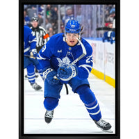 Matthew Knies Toronto Maple Leafs - Framed Canvas - 22" x 31"-Premium canvas print with gallery-wrapped edges