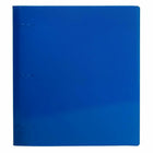 JAM Paper Plastic 3 Ring Binder, 1.5", Blue, 2 Pack-3 Ring Circle Clips