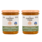 The Cherry Tree Mango & Ginger with Toasted Cumin Seeds Chutney - 210 g - 2 Pack-Sweet and aromatic chutney made with 50% mango.