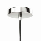 Modway Skylark Pendant Light - Clear/Polished Nickel-Bulb Not Included