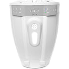 SoundExtreme ExtremeTower Speakers TB8 -1 Battery Powered Bluetooth Amplified + 1 Passive Tower Speaker - White-Multi-color led speakers: addressable RGB LED’s to give you control of every single LED individually (LED light controller included)