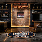 Edmonton Oilers Conference Final Trophy - Framed Canvas - 31" x 22"-Finished size: 31.5x22.5