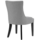 Modway Marquis Fabric Dining Chair - Light Grey-Fine Polyester Fabric Upholstery