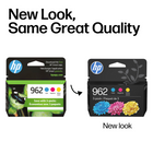 HP 962 CMY Original Ink Combo, 3 Pack (3YP00AN#140)-Original