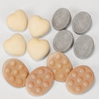 Yellow Door Finger Fidget Stones 12-Piece Set-The discreet natural colors and tactile nature invite sensory interaction.
