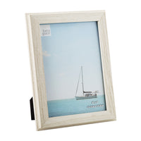 Kiera Grace Windsor Frame – 5" x 7" - White-Designed to display 5" x 7" photos clearly and stylishly