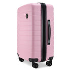 Atlantic Riptide Abs 24" Expandable Spinner - Parfaitpink-Side carry handles facilitate carrying and lifting (on medium and large size only)
