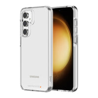 AXS Crystal Shield D3O Case for Samsung Galaxy S23 FE - Clear-8ft drop tested, backed by D3O technology