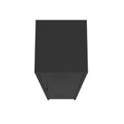 Manhattan Comfort Naomi 15" Modern Single Locker Storage Cabinet - Black-15.8" L x 15" W x 72.8" H