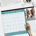 Blueline 2027 Man's Best Friend Monthly Desk Pad Calendar - 22" x 17" - Bilingual-Numbered weeks