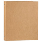 JAM Paper Kraft 1" 3-Ring Binder - Brown-Size: 1" Width | Holds up to 175 sheets of paper.
