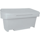 Aurora Tools Heavy-Duty Outdoor Salt and Sand Storage Container - Grey - 24" H x 48" W x 24" D - 10 cu ft-Store anything from garden supplies, animal feed, fertilizer, sporting goods, ice melt, salt/sand to pool supplies all year round