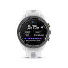 Garmin Approach S70 - Black Ceramic Bezel with White Silicone Band-Improved virtual caddie feature shows your shot dispersion data and suggests a club based on a variety of factors, including your historical swing data, elevation, wind speed, wind direction and more